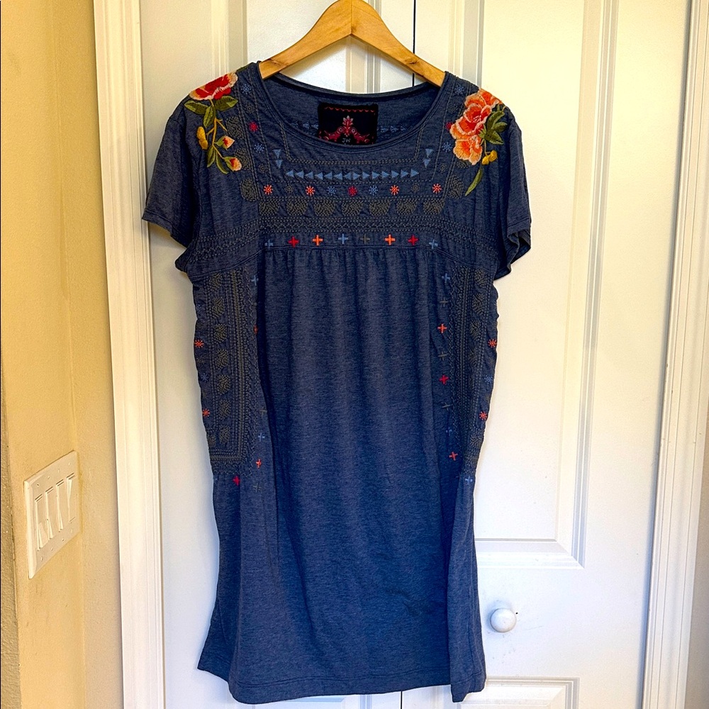 Johnny Was sz M jersey dress